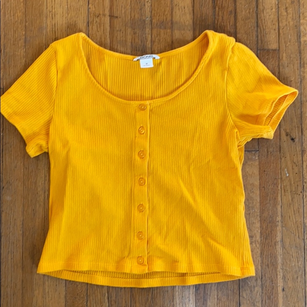 Orange Monki crop top